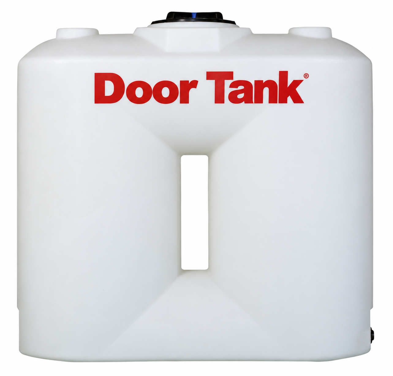 Narrow doorway water-storage tank